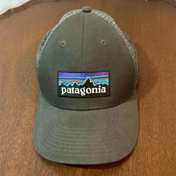gray PATAGONIA Truckers HAT snap back adjustable one size - Picture 1 of 4